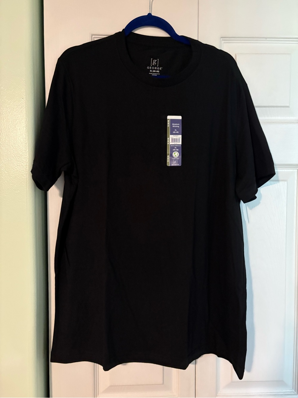 George Black Short-Sleeve Crewneck T-Shirt